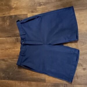 Cool 18 pro stretch waist blue golf shorts